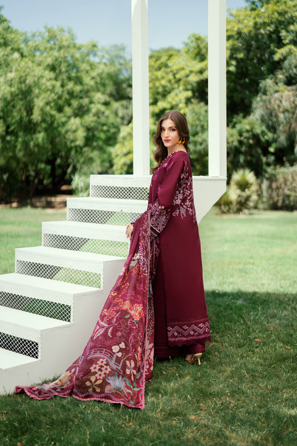 Florent | Eid Edit' 26 Embroidered Lawn | FED - 8B