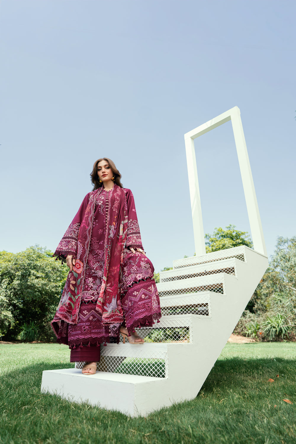 Florent | Eid Edit' 26 Embroidered Lawn | FED - 8B
