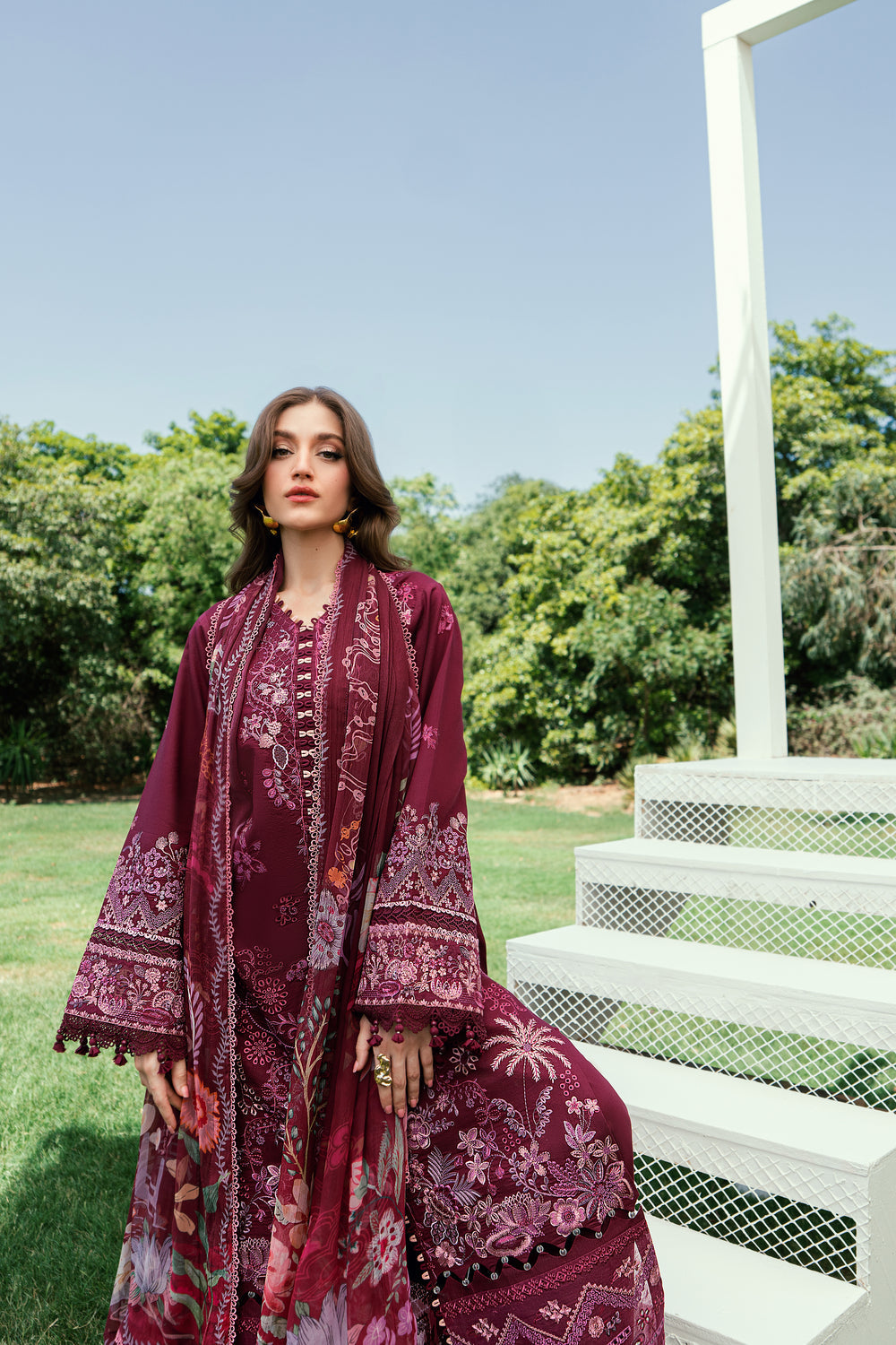 Florent | Eid Edit' 26 Embroidered Lawn | FED - 8B