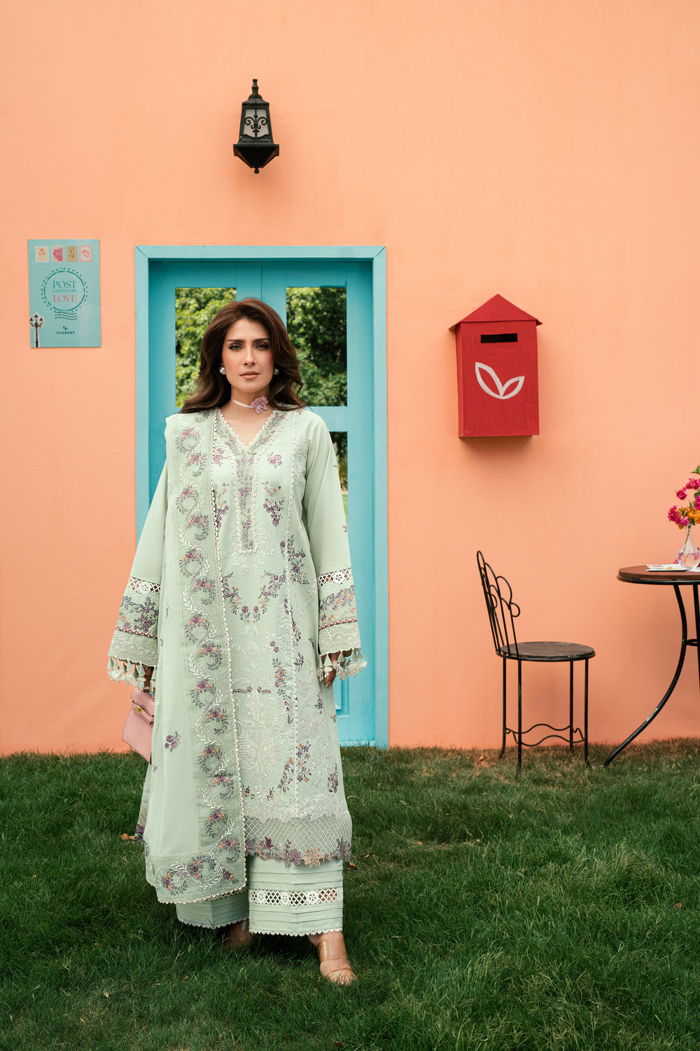Florent | Eid Edit' 26 Embroidered Lawn | FED - 4A