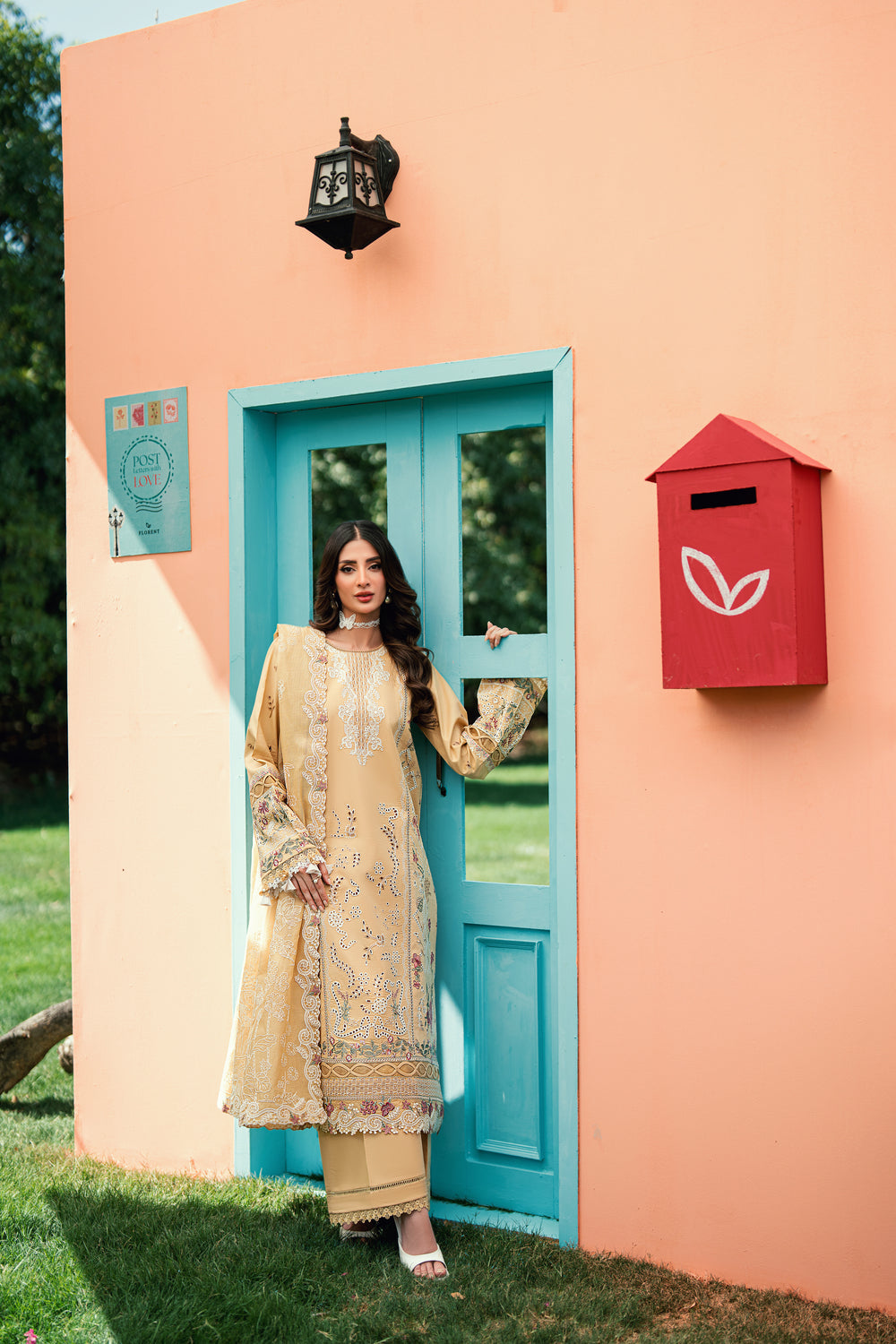 Florent | Eid Edit' 26 Embroidered Lawn | FED - 5A