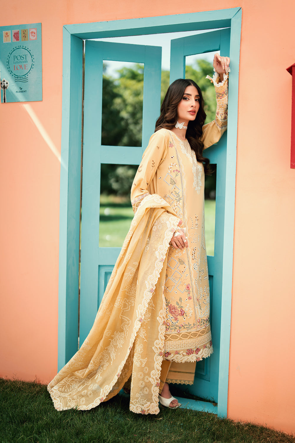 Florent | Eid Edit' 26 Embroidered Lawn | FED - 5A