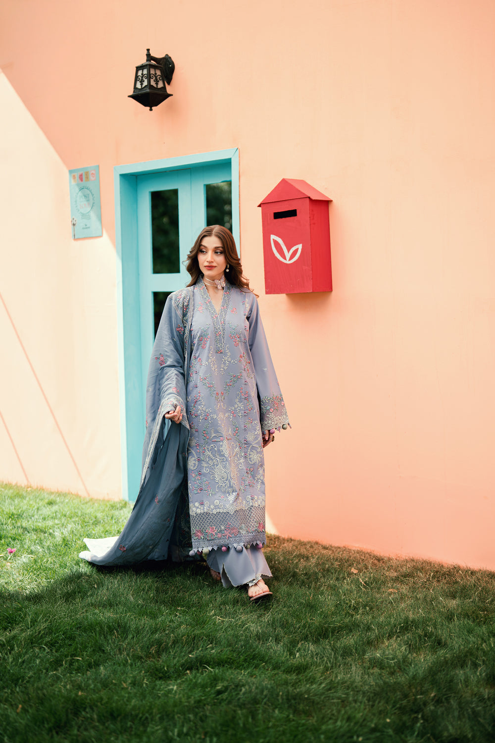 Florent | Eid Edit' 26 Embroidered Lawn | FED - 4B