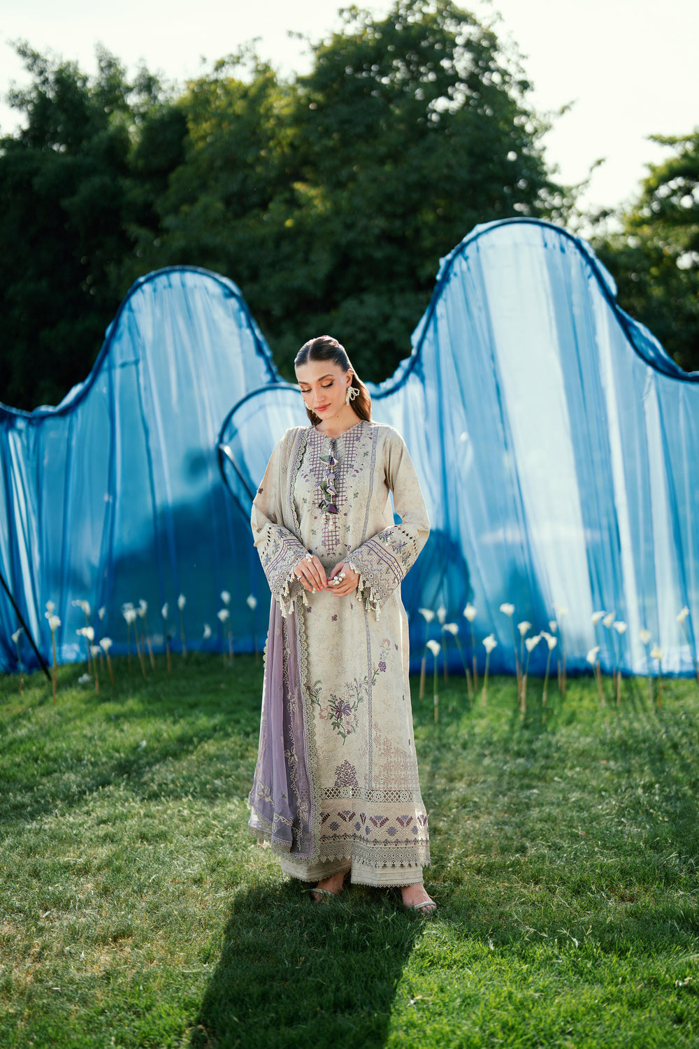 Florent | Eid Edit' 26 Embroidered Lawn | FED - 6B