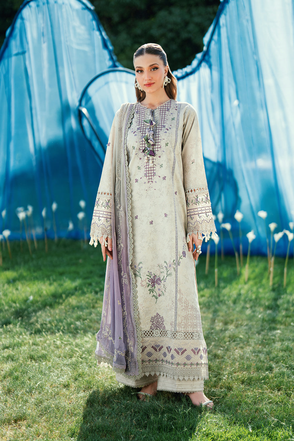 Florent | Eid Edit' 26 Embroidered Lawn | FED - 6B