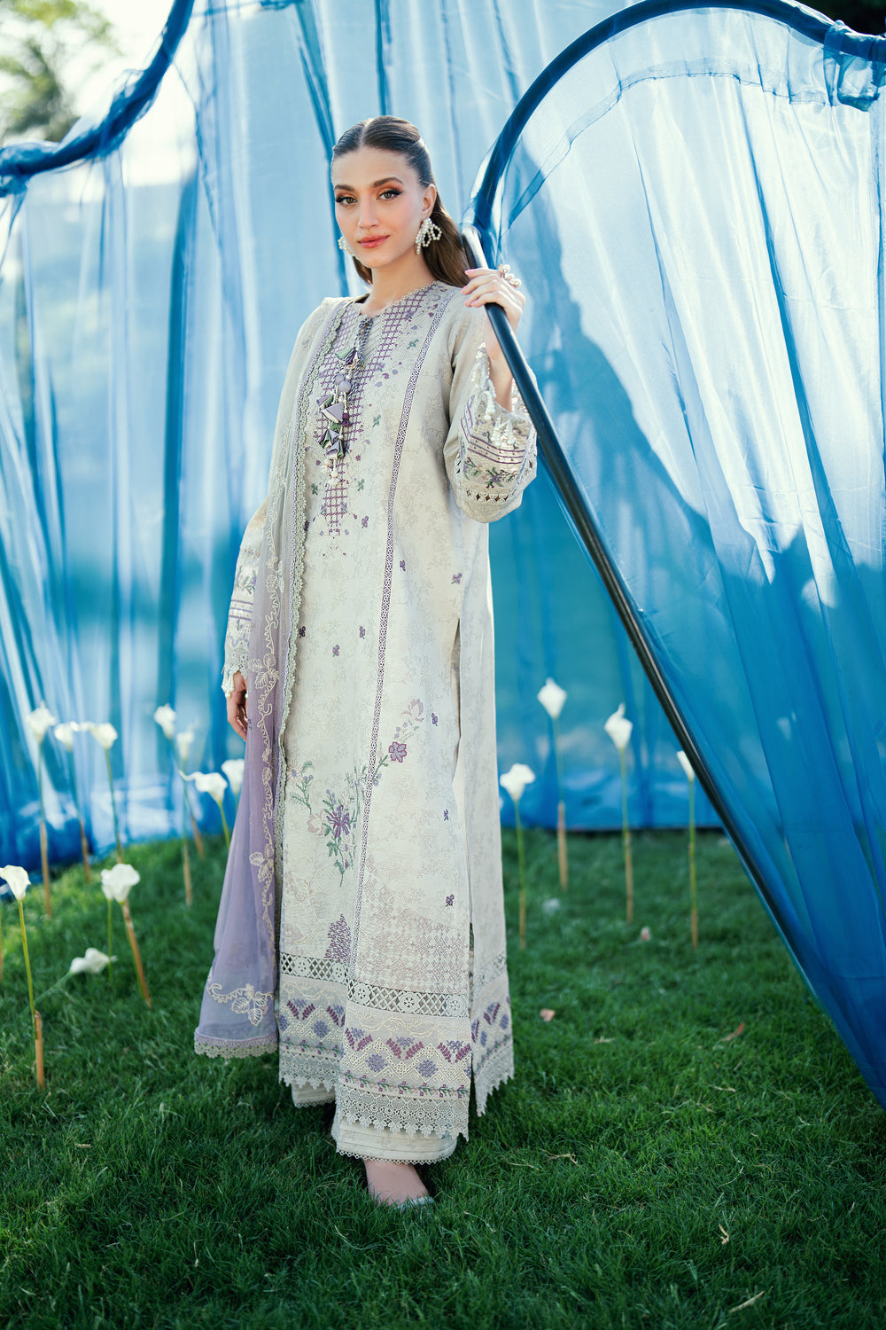 Florent | Eid Edit' 26 Embroidered Lawn | FED - 6B