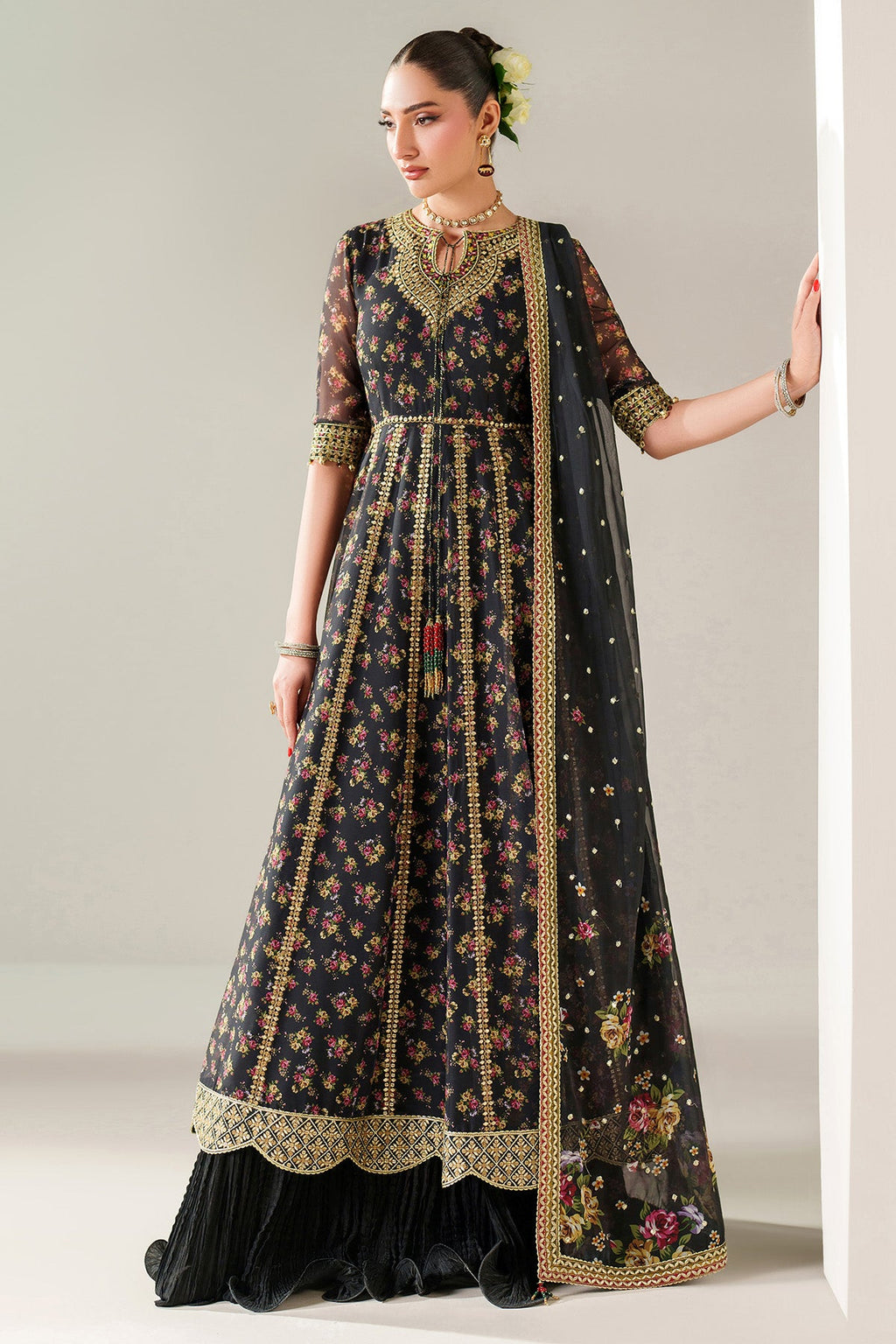 Jazmin | Semi Formals - Embroidered Chiffon | UC-3091