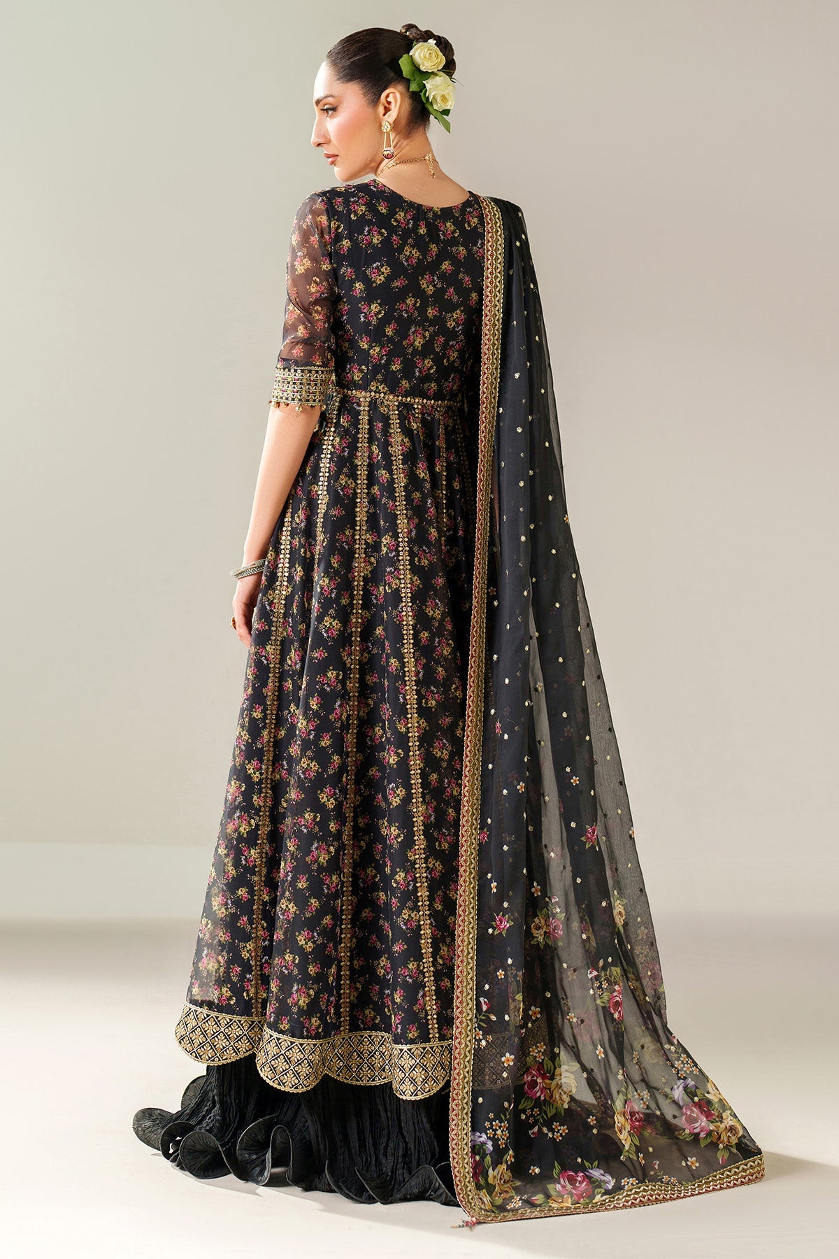 Jazmin | Embroidered Chiffon | UC-3091