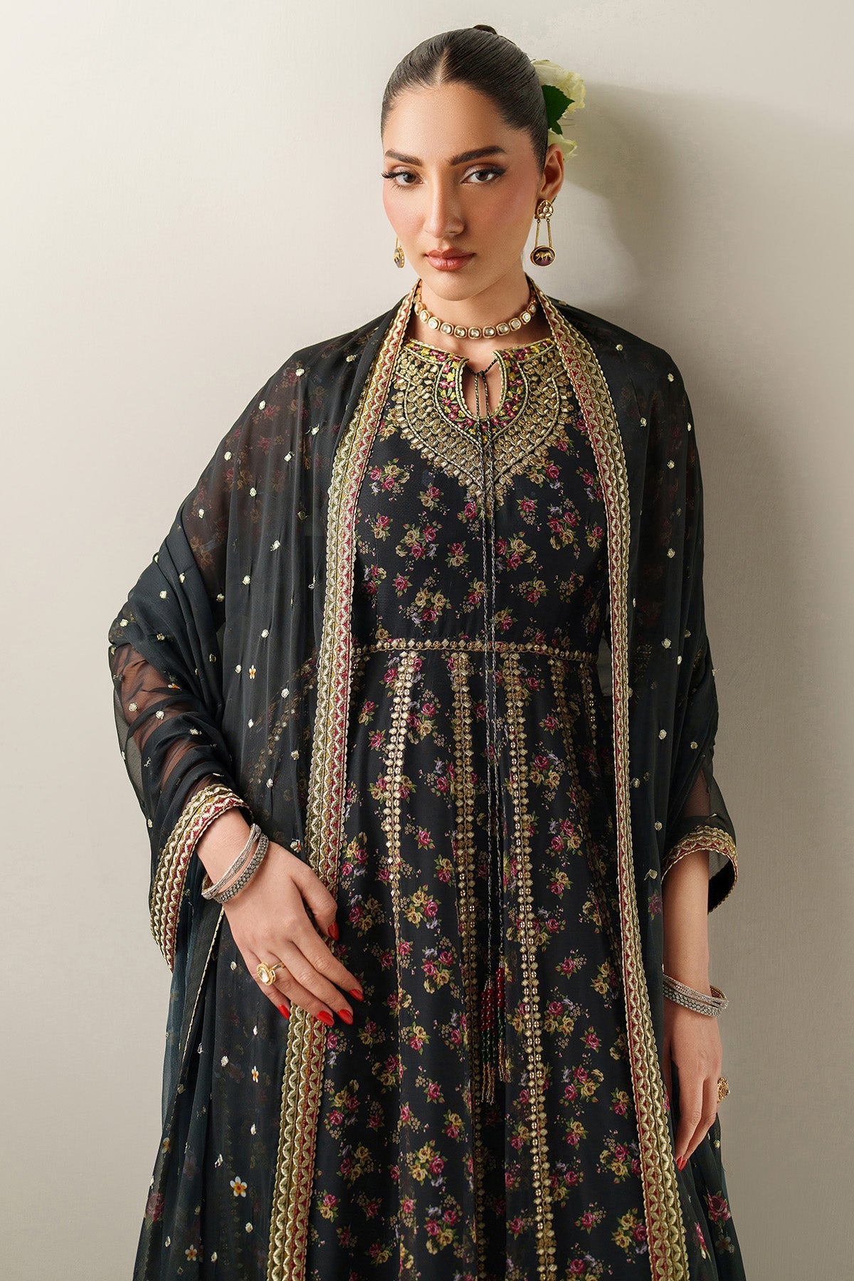 Jazmin | Semi Formals - Embroidered Chiffon | UC-3091