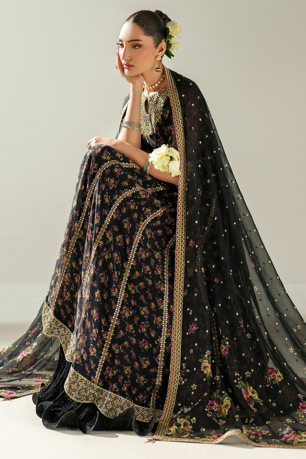 Jazmin | Semi Formals - Embroidered Chiffon | UC-3091