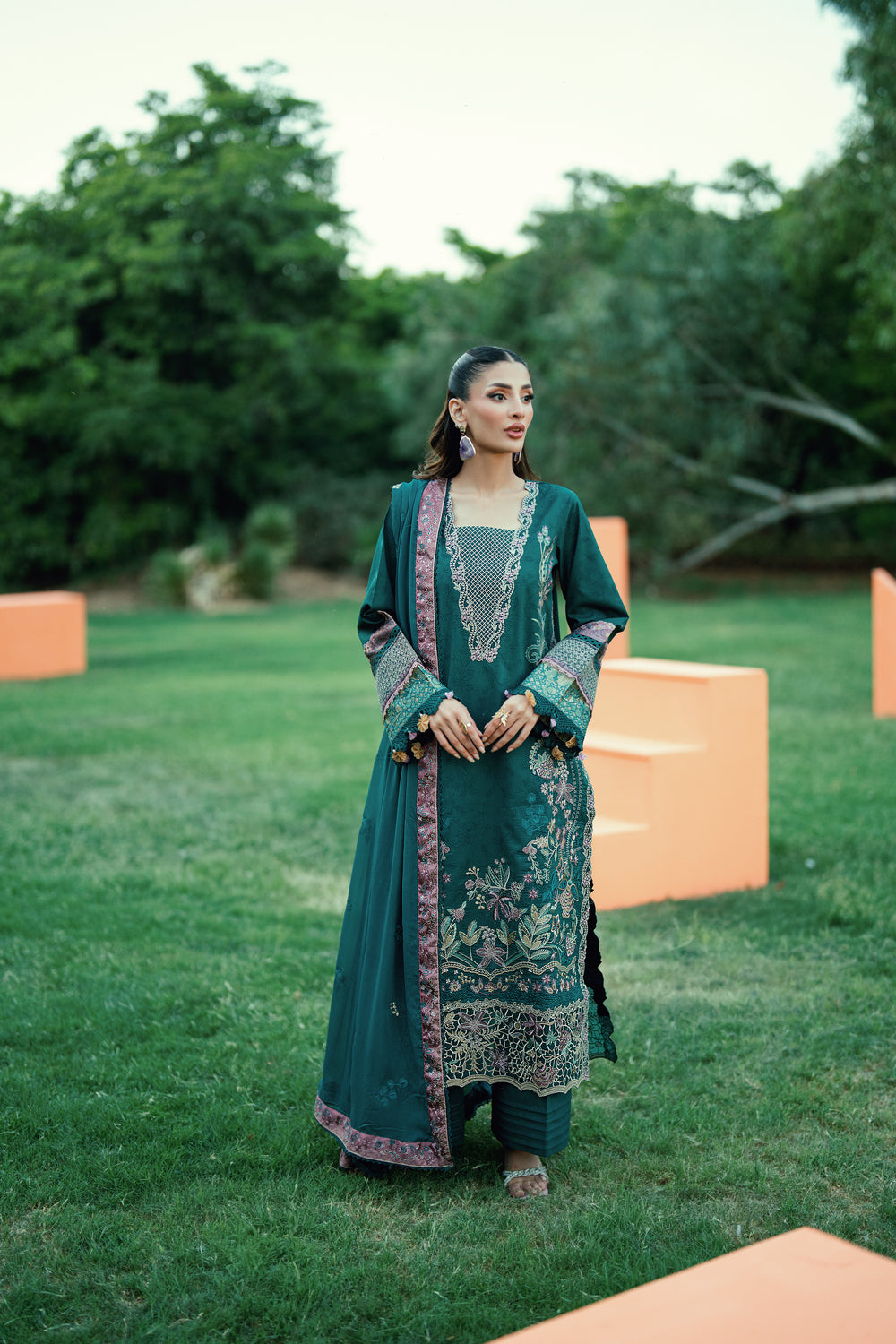 Florent | Eid Edit' 26 Embroidered Lawn | FED - 3B