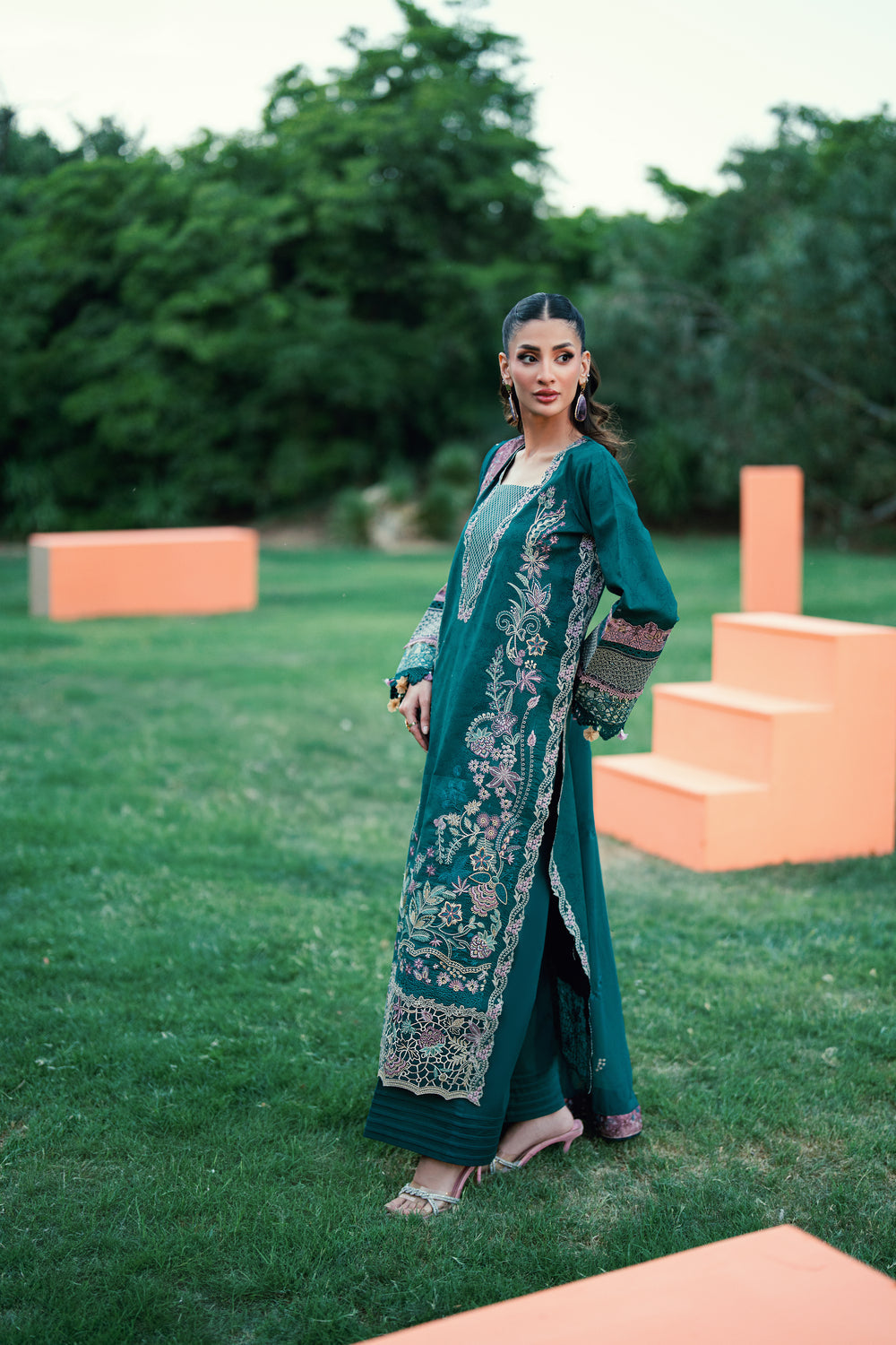 Florent | Eid Edit' 26 Embroidered Lawn | FED - 3B