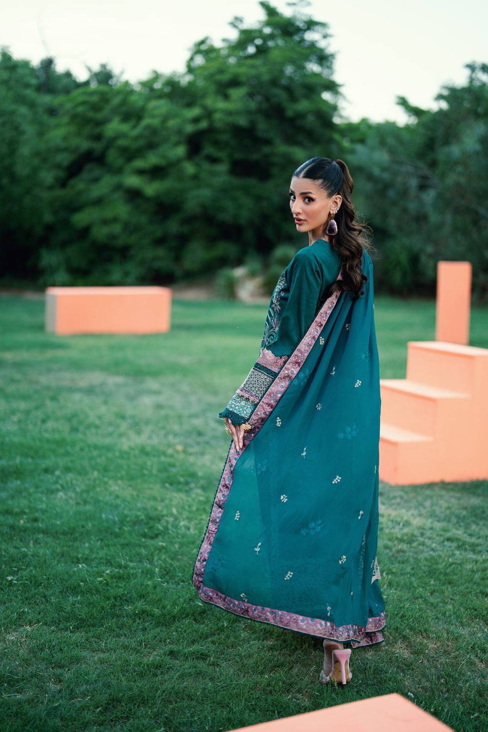 Florent | Eid Edit' 26 Embroidered Lawn | FED - 3B