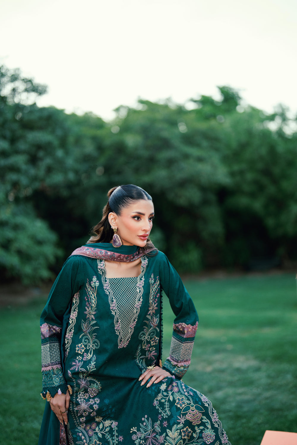 Florent | Eid Edit' 26 Embroidered Lawn | FED - 3B