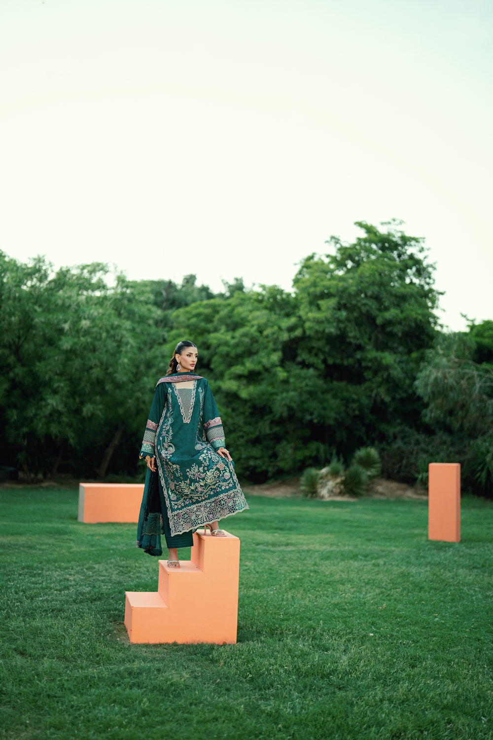 Florent | Eid Edit' 26 Embroidered Lawn | FED - 3B
