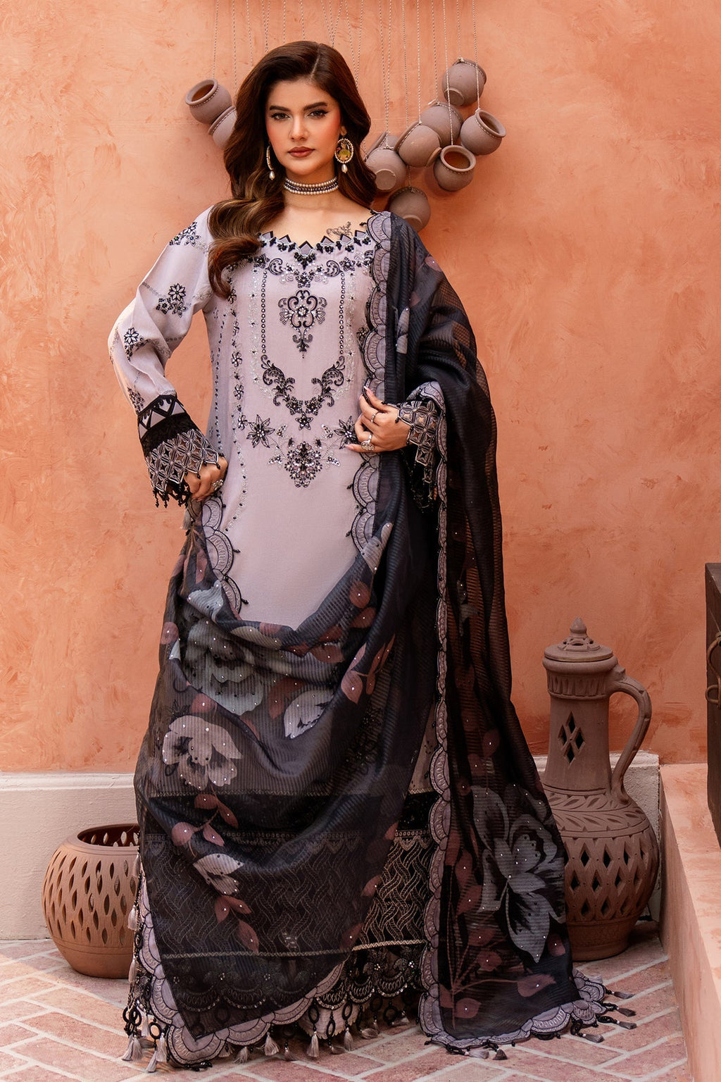 Razab | Mahi Tilla  Embroidered Lawn | RMH-08