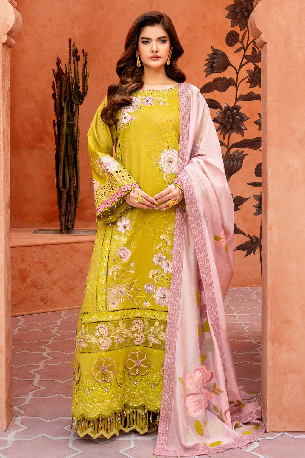 Razab | Mahi Tilla  Embroidered Lawn | RMH-07