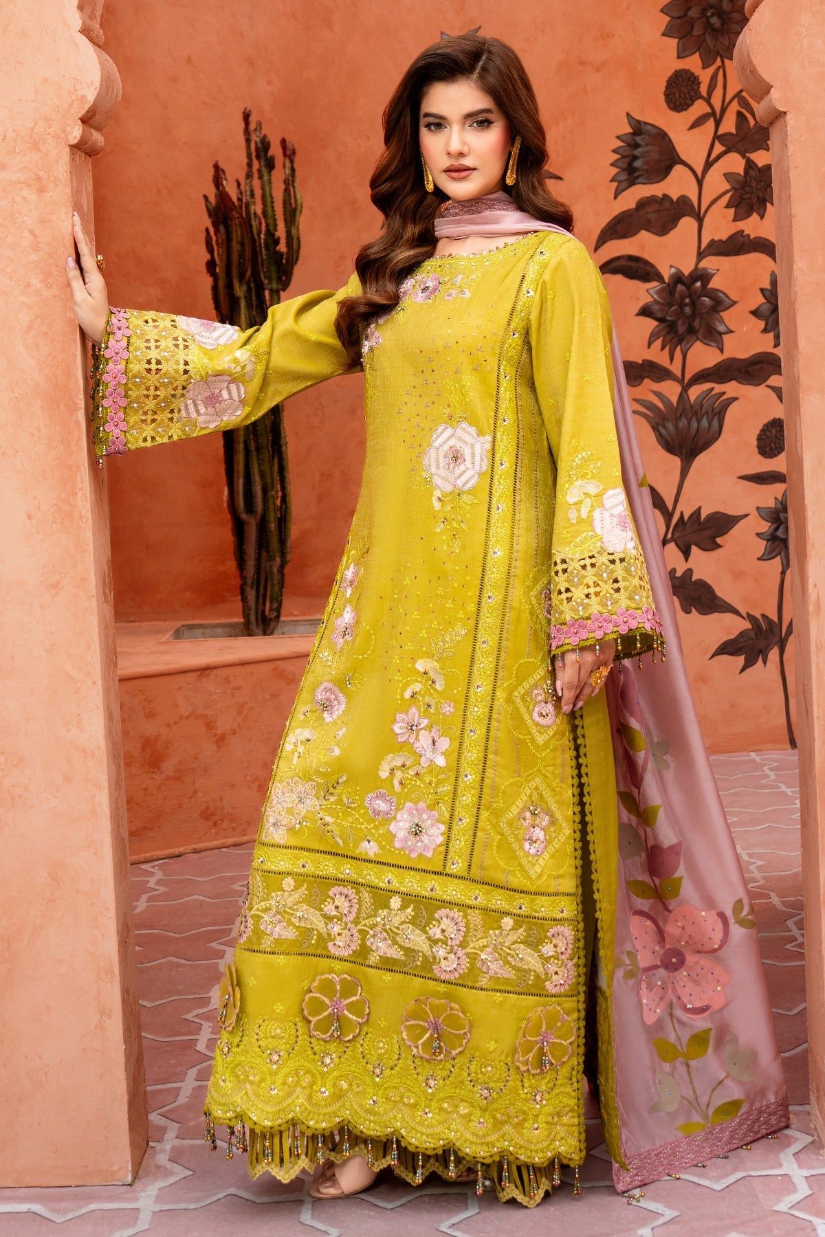 Razab | Mahi Tilla  Embroidered Lawn | RMH-07