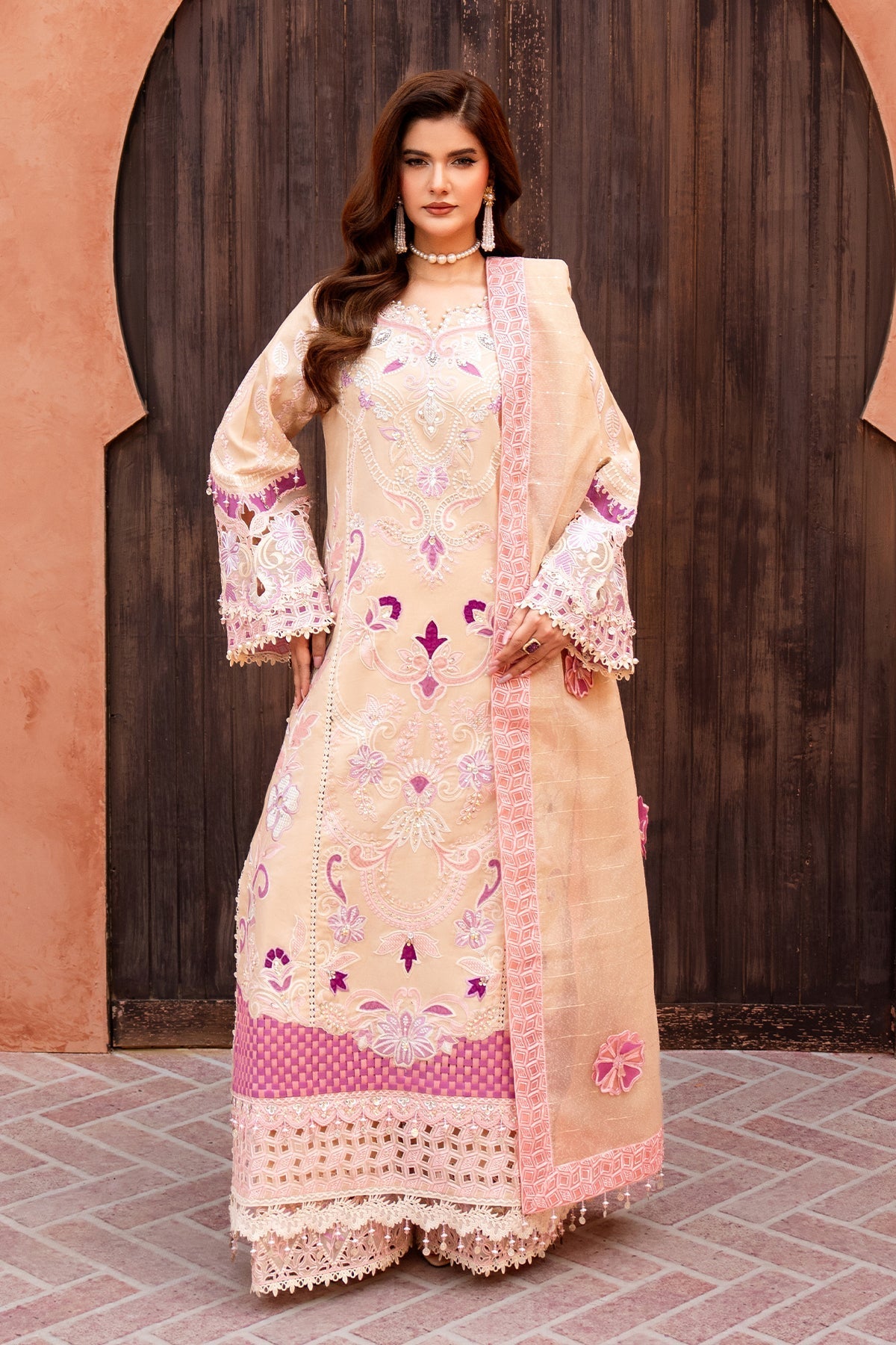 Razab | Mahi Tilla  Embroidered Lawn | RMH-04