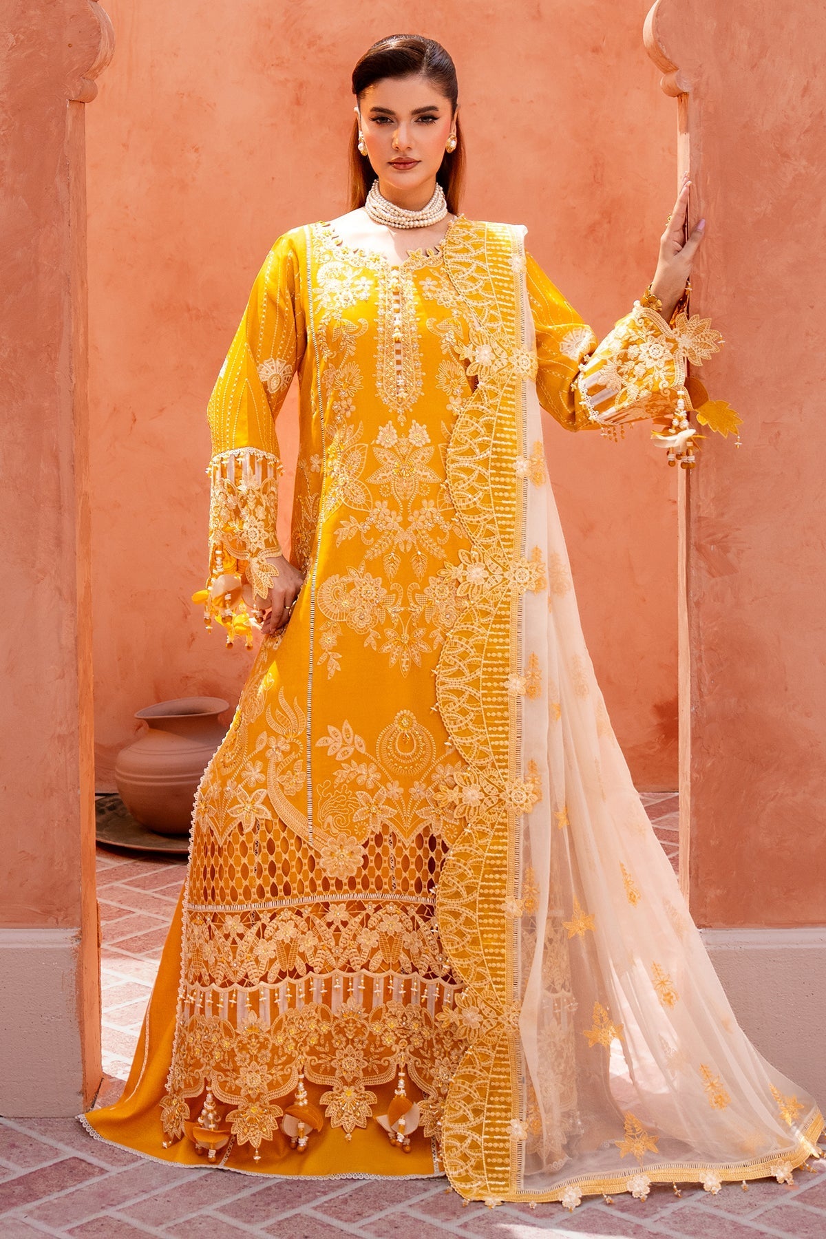 Razab | Mahi Tilla  Embroidered Lawn | RMH-01
