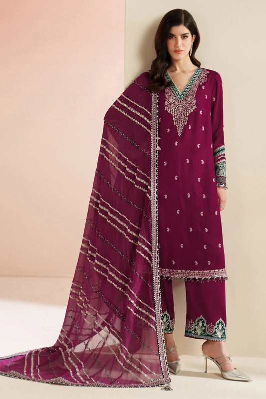Jazmin | Embroidered Velvet | VVF D-6