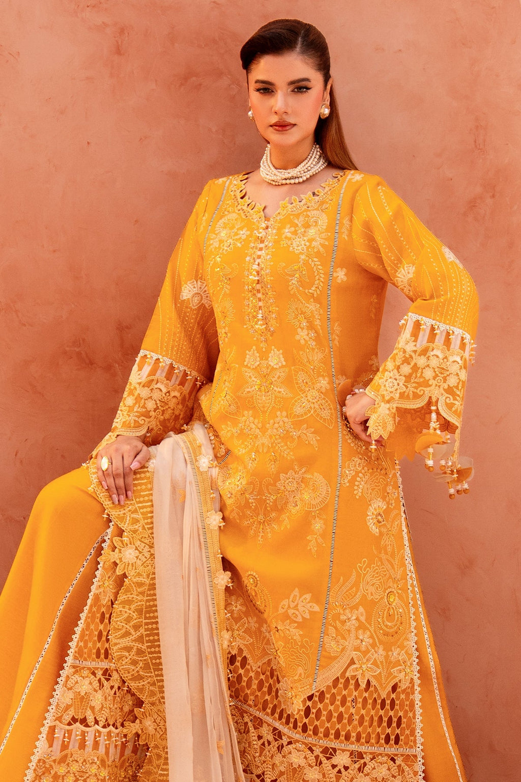 Razab | Mahi Tilla  Embroidered Lawn | RMH-01