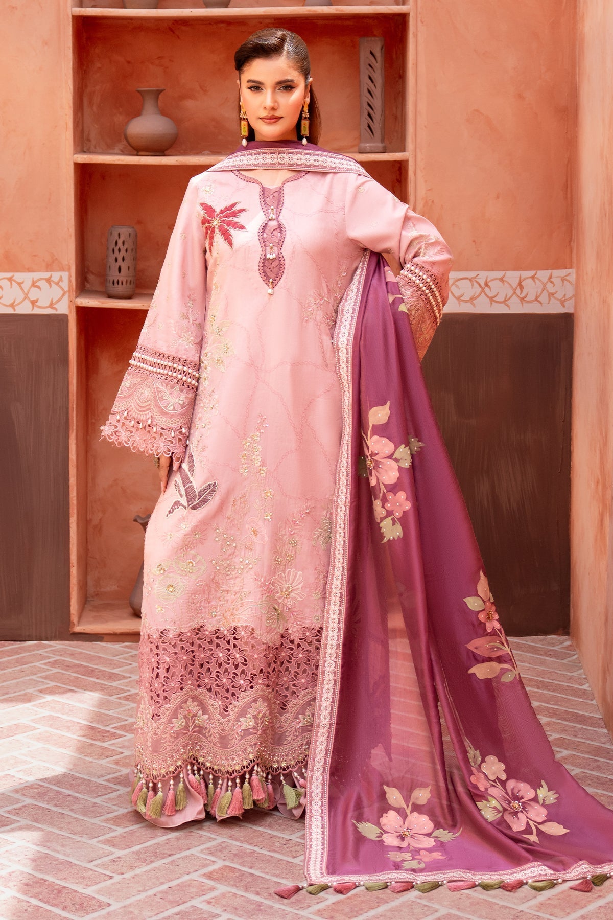 Razab | Mahi Tilla  Embroidered Lawn | RMH-06