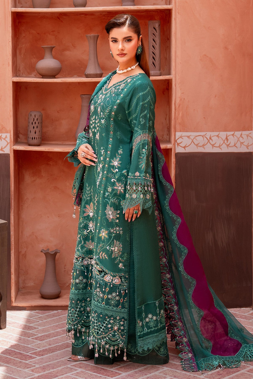 Razab | Mahi Tilla  Embroidered Lawn | RMH-05