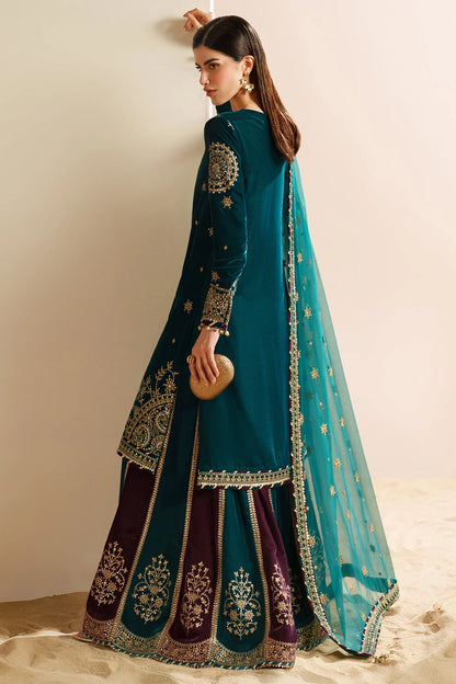 Jazmin | Embroidered Velvet | VVF D-8