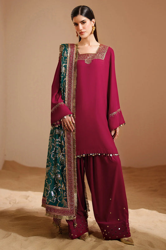 Jazmin | Embroidered Velvet | VVF D-9
