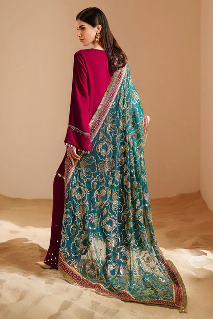 Jazmin | Embroidered Velvet | VVF D-9