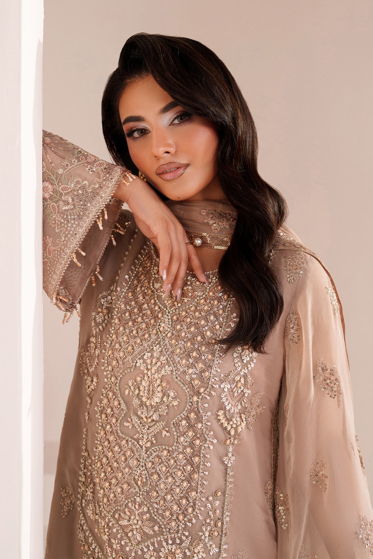 Alizeh | Aymal Embroidered Chiffon | 01