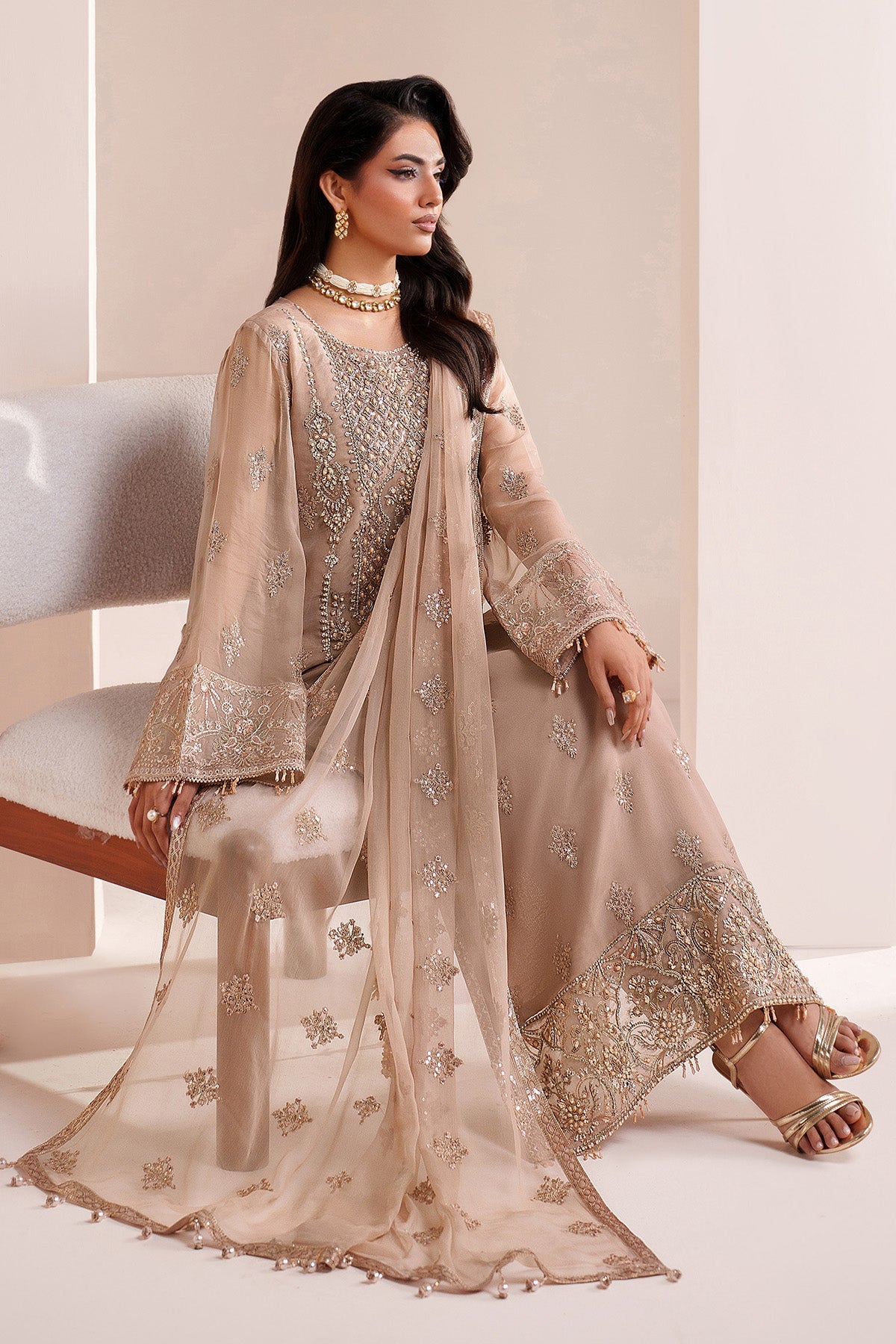 Alizeh | Aymal Embroidered Chiffon | 01