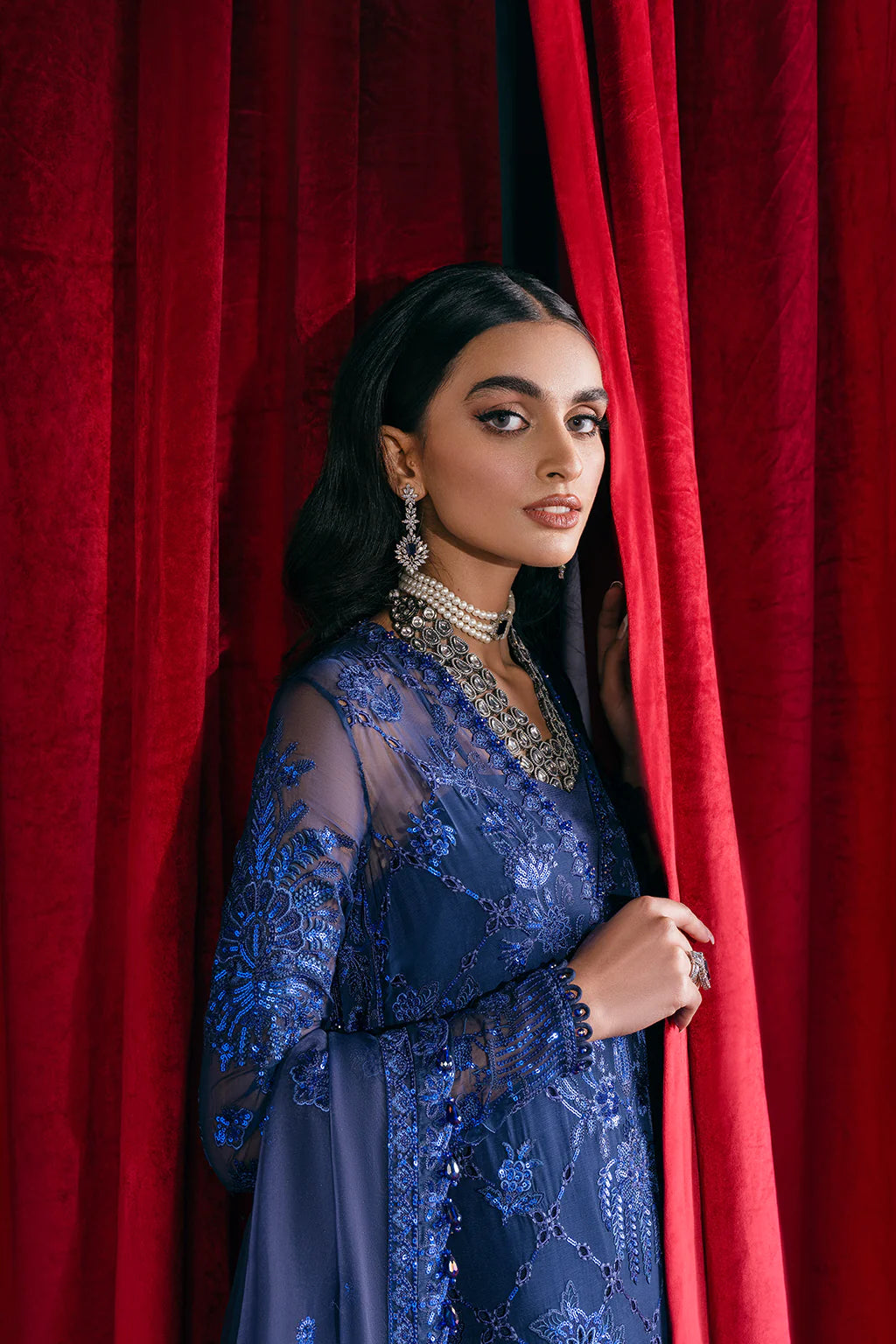 Afrozeh | Starlet Luxury Festive | SAPPHIRE ELEGANCE