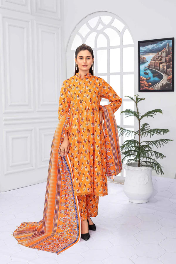 Fiza Noor | Printed Khaddar | 3 Piece