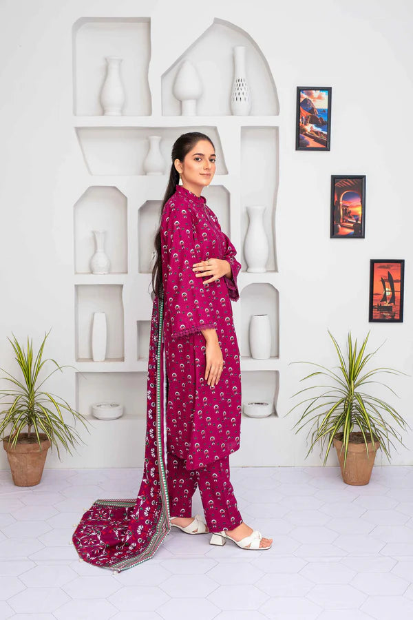 Fiza Noor | Printed Khaddar | 3 Piece