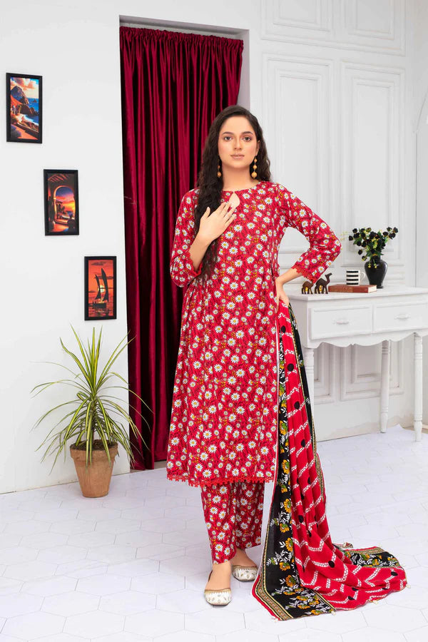 Fiza Noor | Printed Khaddar | 3 Piece