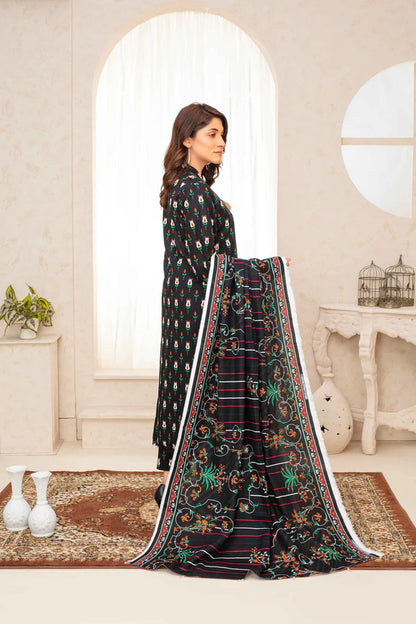 Fiza Noor | Printed Khaddar | 3 Piece