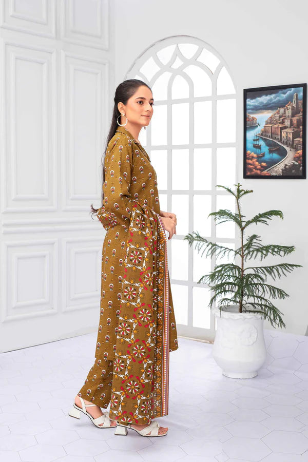 Fiza Noor | Printed Khaddar | 3 Piece