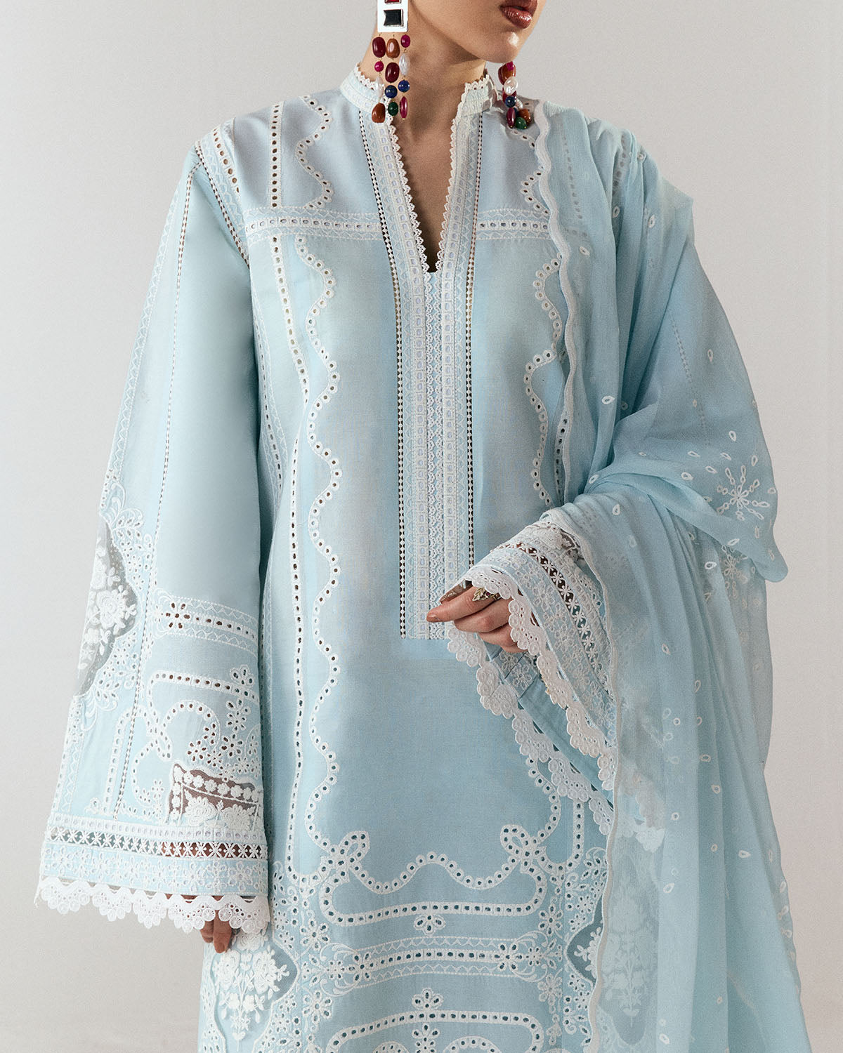 Jugnu | SS26 Edit 3 - Embroidered Lawn | Dira