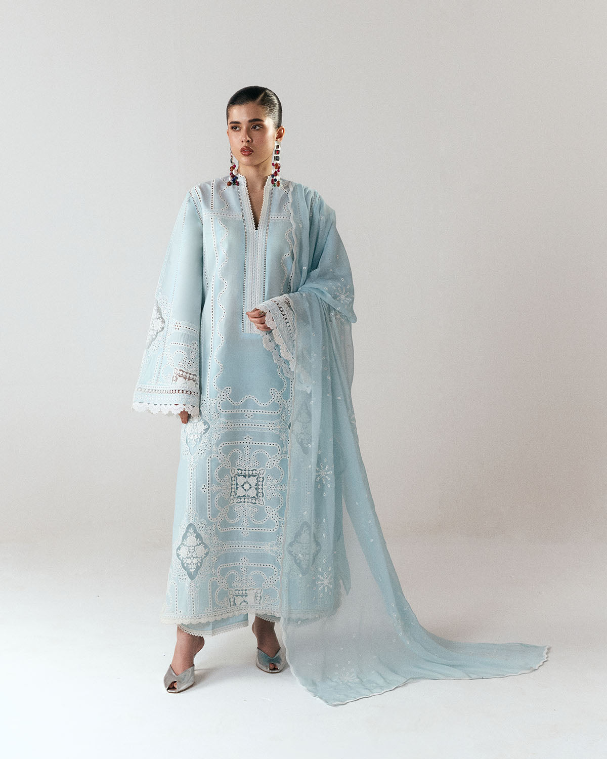 Jugnu | SS26 Edit 3 - Embroidered Lawn | Dira