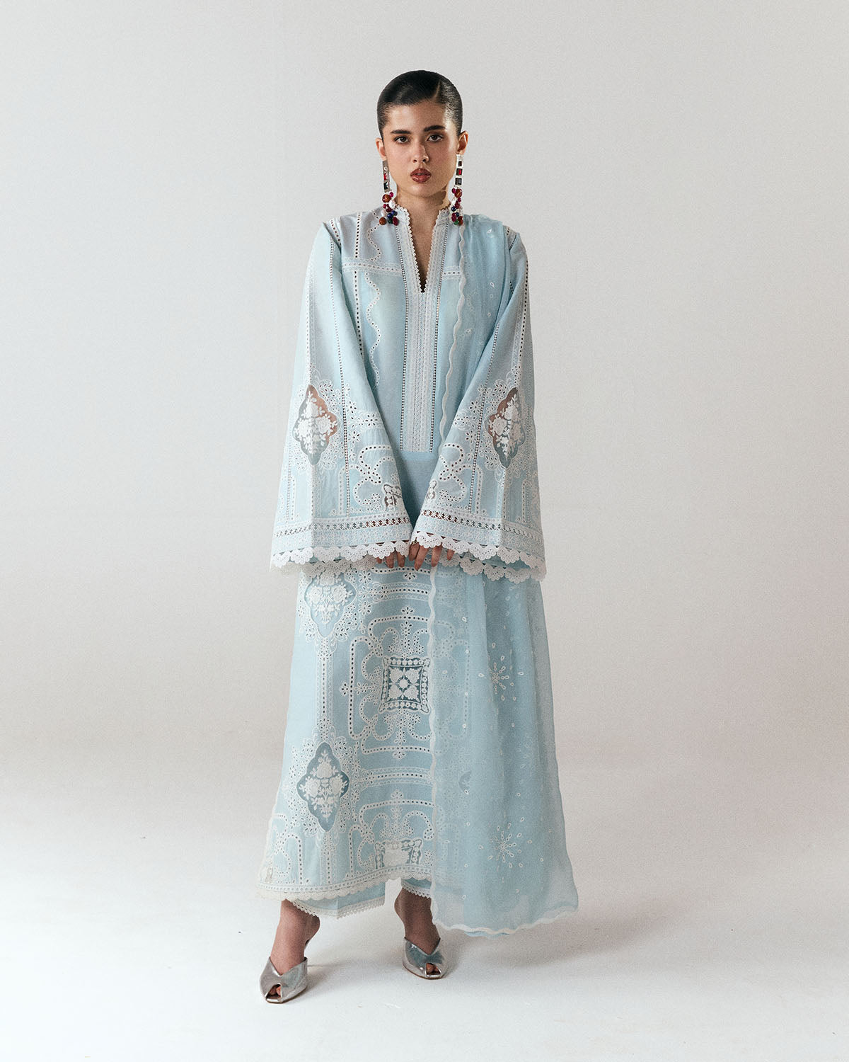 Jugnu | SS26 Edit 3 - Embroidered Lawn | Dira