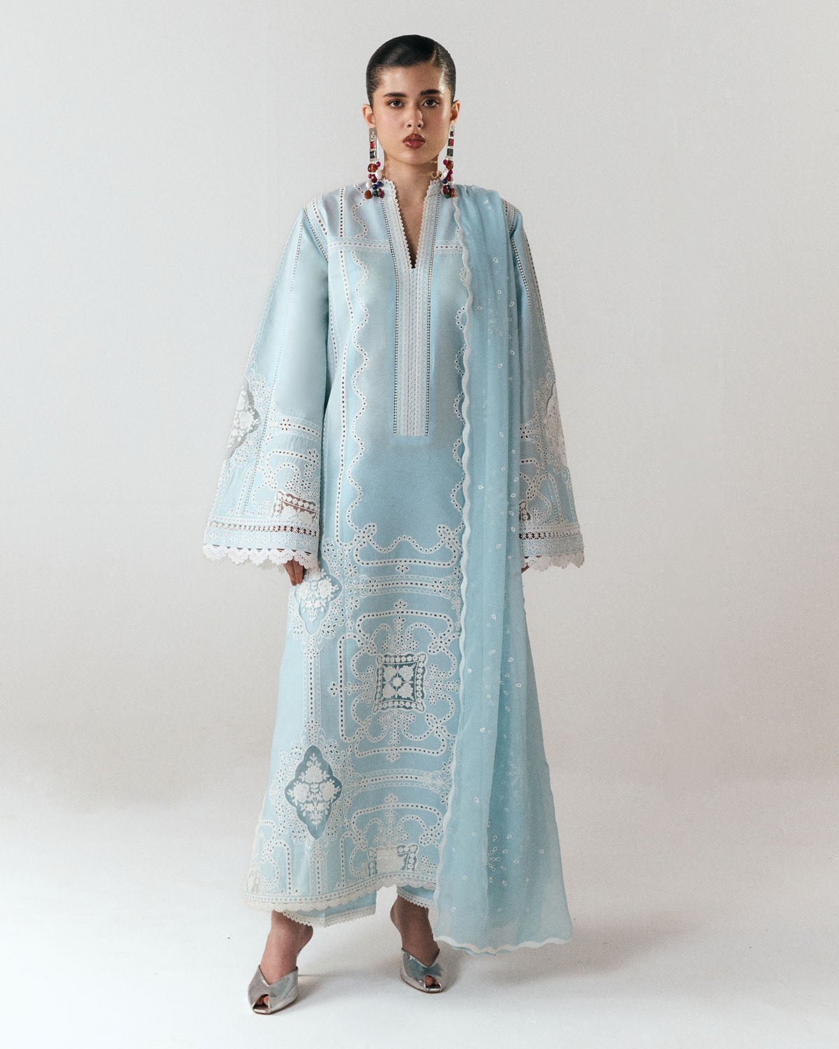 Jugnu | SS26 Edit 3 - Embroidered Lawn | Dira