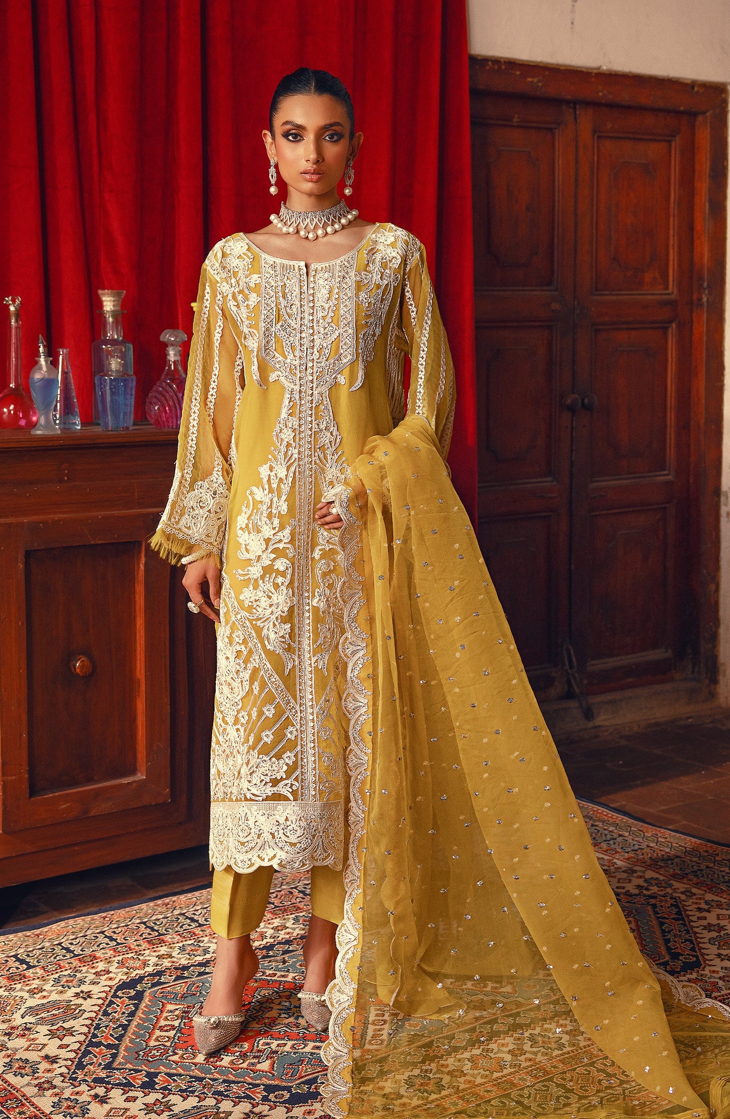 MARYAM N MARIA | Khoobsurat luxury formal | Daisy Daze (MS23-546)