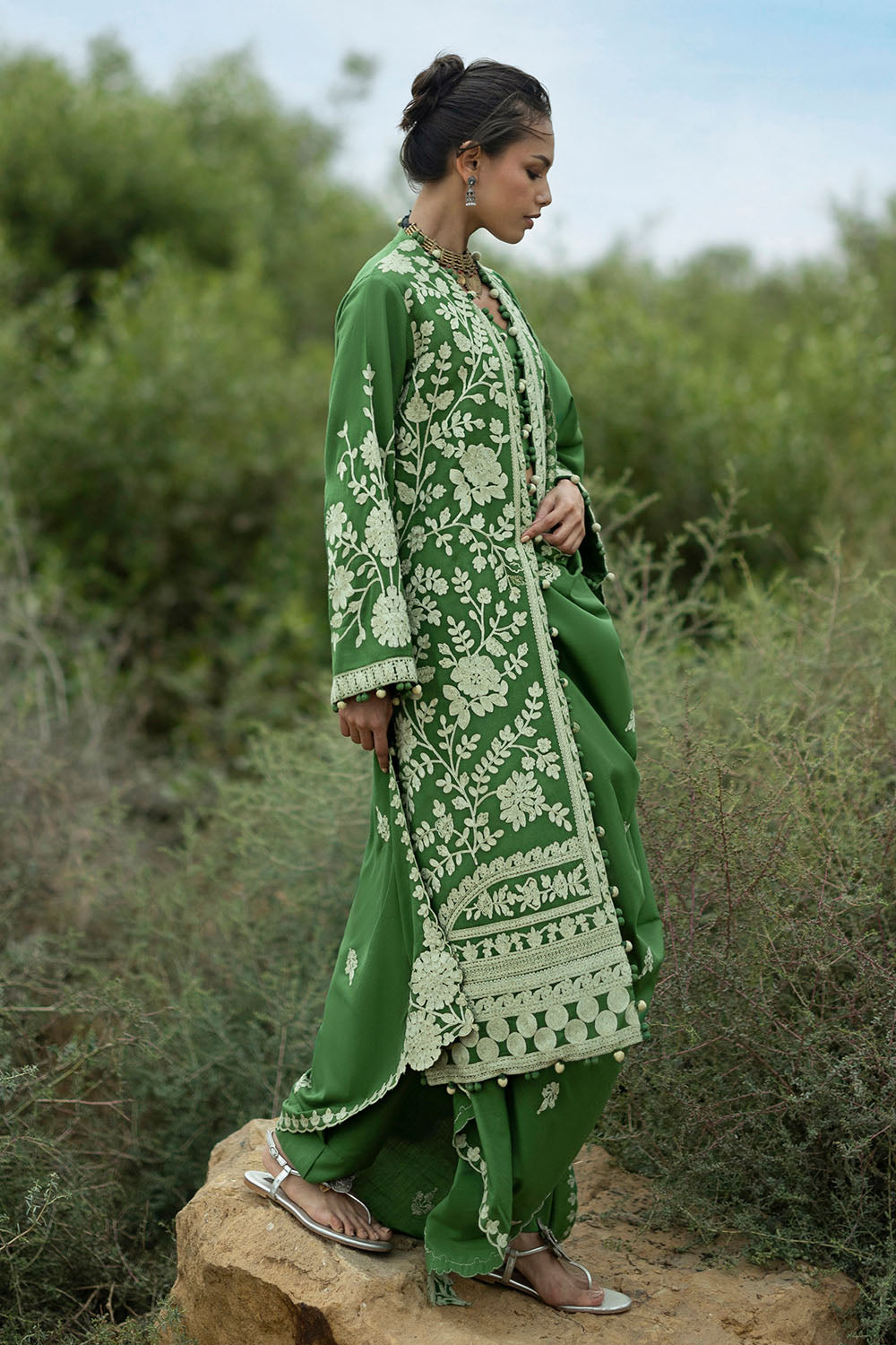 Gul Ahmad | Embroidered Pashmina Winter | AP-62010