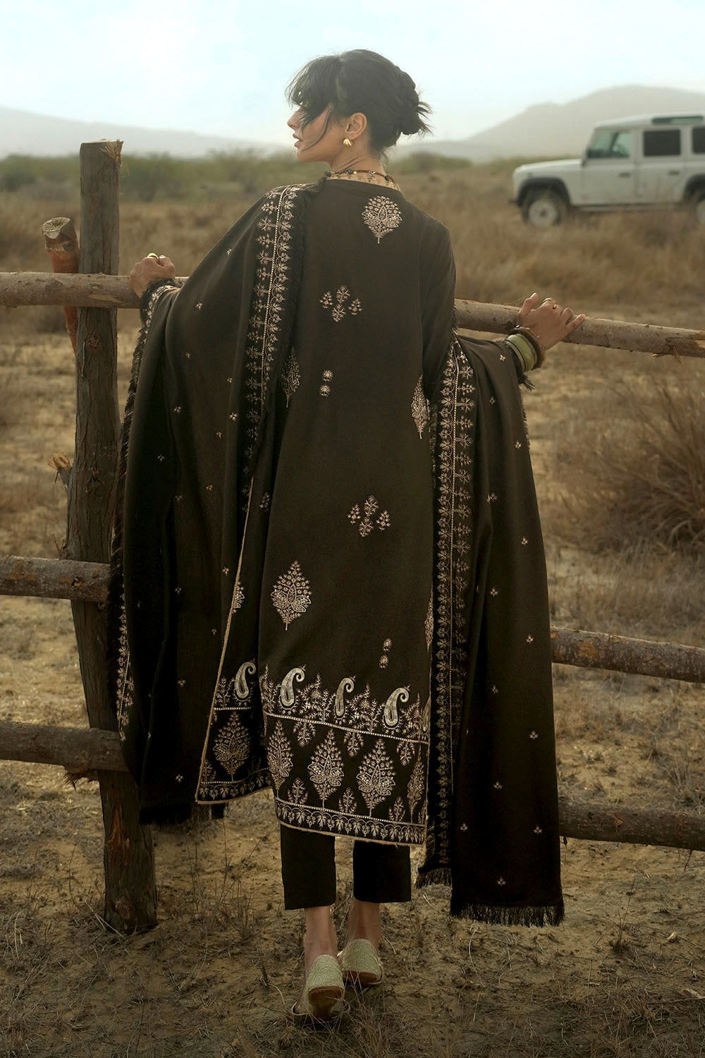 Gul Ahmad | Embroidered Karandi Winter | AY-52009