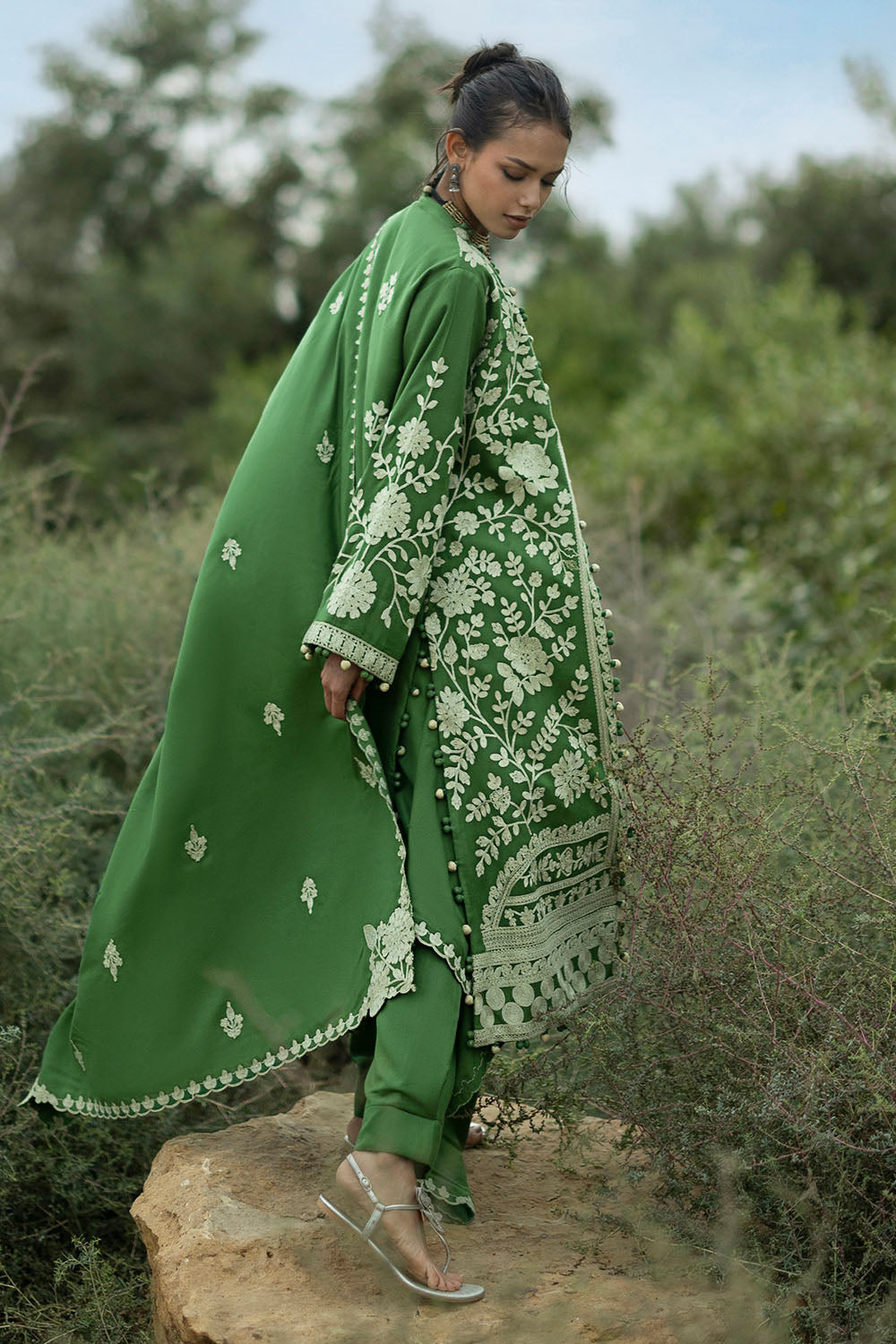 Gul Ahmad | Embroidered Pashmina Winter | AP-62010