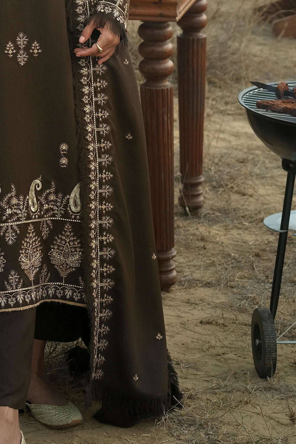 Gul Ahmad | Embroidered Karandi Winter | AY-52009