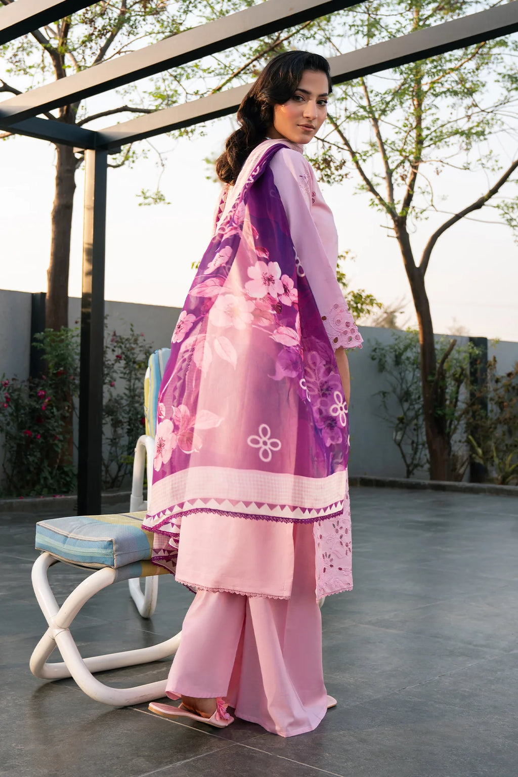 Rashid | Ekiya Embroidered Lawn | 3763