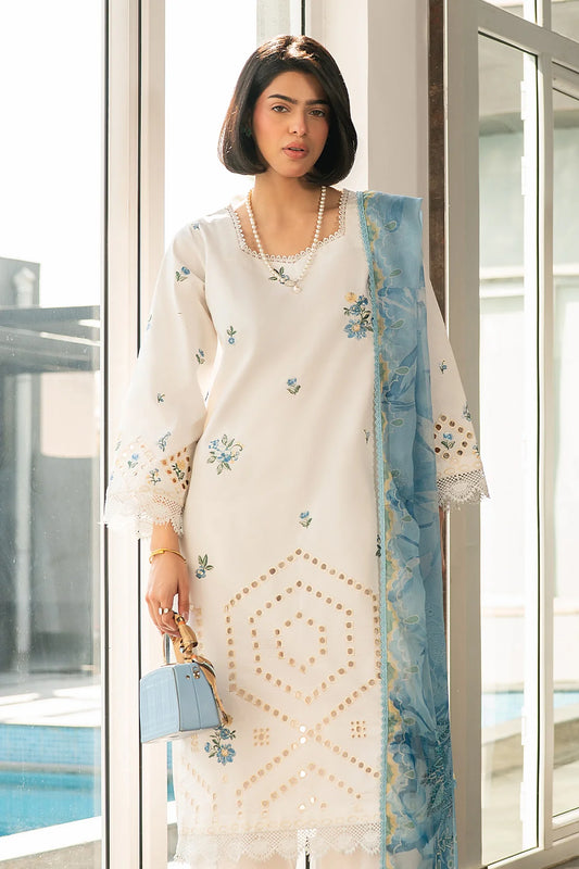 Rashid | Ekiya Embroidered Lawn | 3764